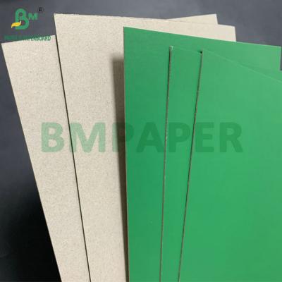 Cina 1 mm 1.5 mm Verde Superiore Grigio Dietro Rigidità Cartone Per Fare Cornice in vendita