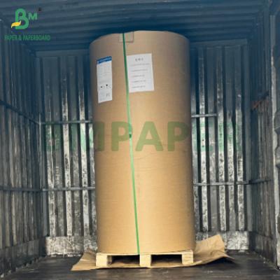 Cina 75gm Sack Kraft Paper per sacchetti da spesa Maniglia 491mm Alta resistenza alla trazione in vendita