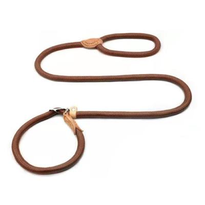 China Wholesale Padded Pet Accessories Dog Nylon Adjustable Training Leash for sale