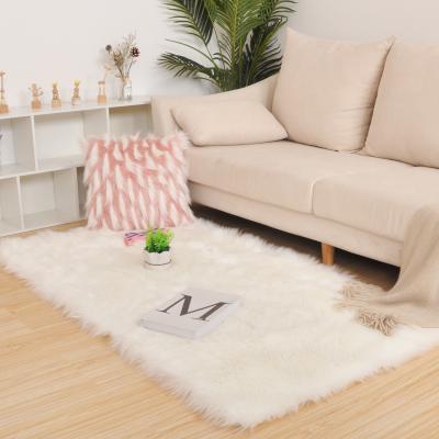 China Wholesale Customized Washable Sheepskin Fur Rug Blankets Faux Fur Rug Blanket Faux Fur Rugs Manufacturers for sale