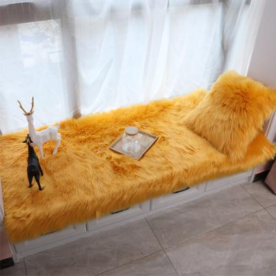 China 2020 New Design Life Sheepskin Blankets Washable Living Room Carpets Modern for sale