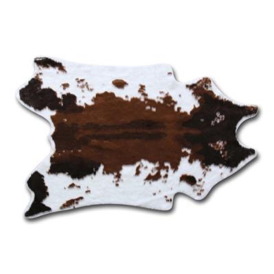 China Europe 2020 new printed short hair cowhide fabric faux fur blanket cowhide blankets for sale