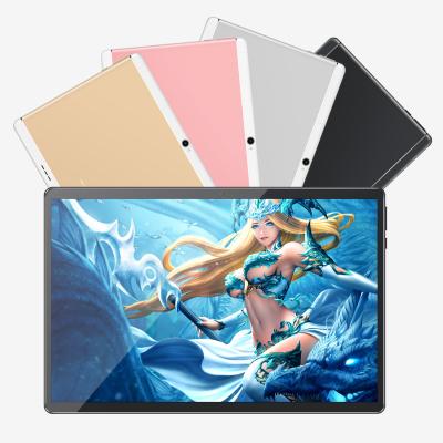 China Hard best 2022 sell 10 inch tablet 2+32gb Quad-core CPU sim card 3g high quality wifi flast android tablet also have type 4g for sale