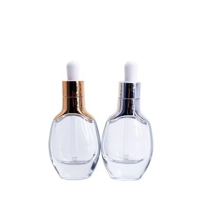 China Personal care 30ml glass dropper bottle/essential oils bottle/serum oil glass bottle for sale