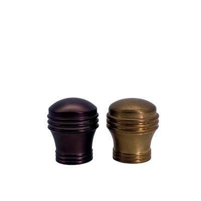 China Non-refillable High Quality Zamac Cap Perfume Luxury Perfume Lids Capsule Perfume Cap for sale