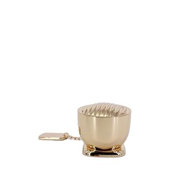 China Zamac Non-Refillable Zinc Alloy Perfume Cap Luxury Grade Gigh Perfume Cap for sale