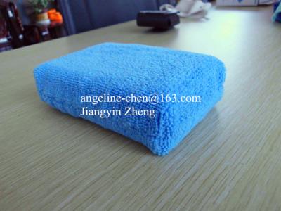 China microfibre car cleaning, house cleaning sponge for sale