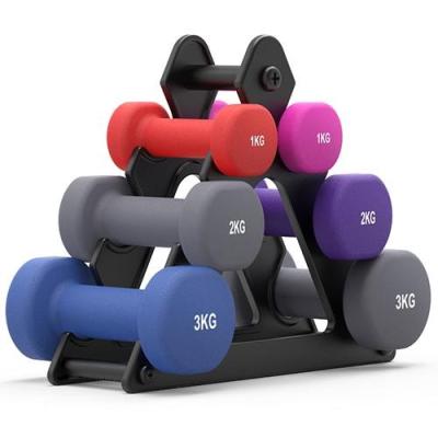 China Commercial Home Exercise Yoga Fitness Equipment Ladies Home Use Gym Pilates Small Dumbbell for sale