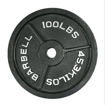 China 2021 Cast Iron Weight Plates Premium Workout and Strength Training Weight Paint Barbell Tray for sale