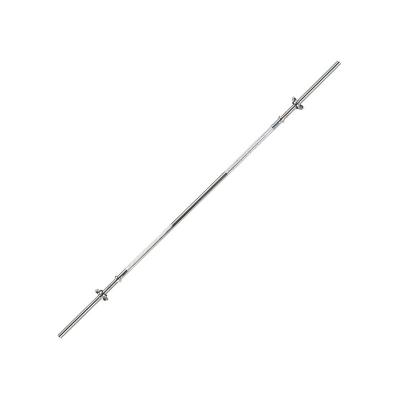 China 1.8m/72inch Weight Lifting Home Use Gym Barbell Straight Bar With Star Collars for sale