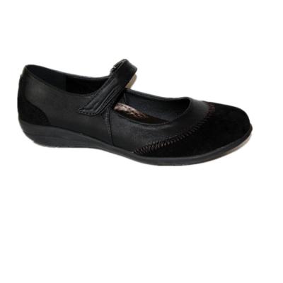 China New ballet flats! PU Black Girl's School Shoe, Kid's Shoe School Shoe, Children's Black Shoe for sale