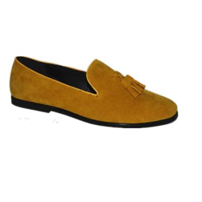 China New Design Flat Men's Stylish Shoes PU SUEDE UPPER for sale