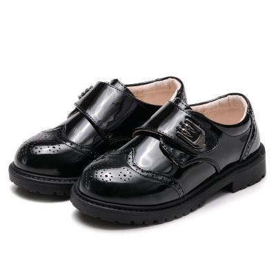 China New Design Lightweight Fashion Children's Stylish JUNO Shoes Comfortable Leather Boy With Light Weight for sale