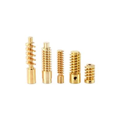 China CNC Lathe Copper Brass Turning Parts Custom Various Brass Machining Parts for sale