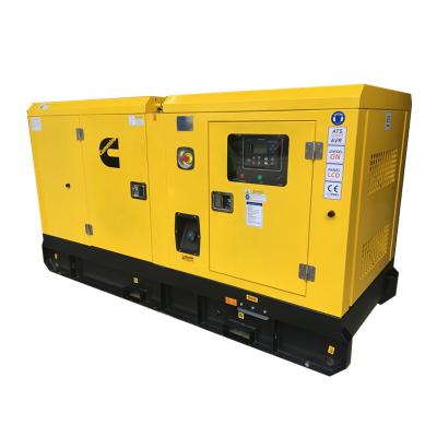 China three phase and high quality 30kva/60kva/80kva GF-R100 silent diesel generator sets ac motor for sale