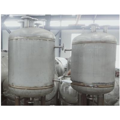 China Factory Industrial Carbon Steel Chemical Aseptic Liquid Storage Tank for sale