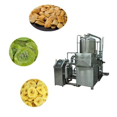 China Deep Fry Chips Food Grade 304 Stainless Steel Gas Fryer Vacuum Frying Machine for sale