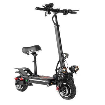 China 10 Inch 2000W Motor Mobility Escooter 2 Wheel 20Ah Unisex Brushless Li-Battery Electric Fold Scooter With Electric Disc Brake for sale