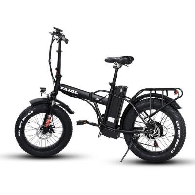 China High Quality 7 Speed ​​Aluminum Alloy Long Range Folding Sand Bike Electric Sand Bike 48V Chinese Warehouses And Fat Tire for sale