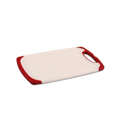 China Sustainable Non-Slip Durable Plastic Chopper Plastic Cutting Board For Kitchen for sale