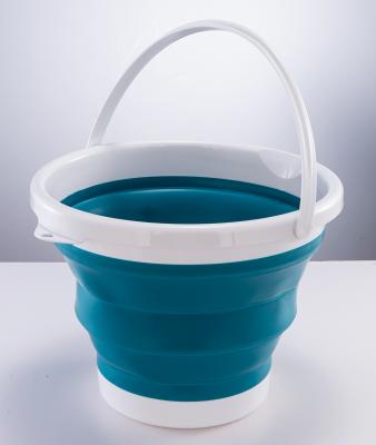 China Collapsible Water Bucket Collapsible Plastic Bucket For Outdoor And Indoor for sale