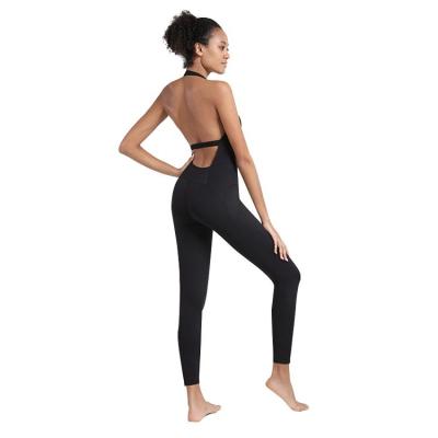 China High Quality Color Yoga Suit Breathable Pure Breathable Overalls Women Yoga Pants Sets Fitness for sale