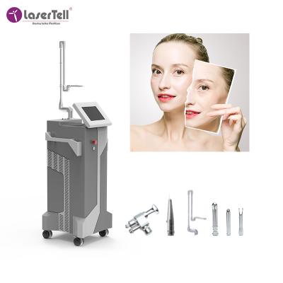 China Skin tightening partial photo rejuvenation micro co2 facial laser machine skin resurfacing dermatology equipments/vaginal tightening machine for sale