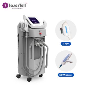 China Acne treatment elight vertical shr single Shr Elight Vertical remove IPL Elight SHR 2 in 1 vertical hair removal machine for sale