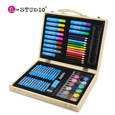 China Luxury Eco-Friendly Drawing Arft Sets Luxury Eco-Friendly Drawing Arft Sets Wooden Projects Art Styles Drawing Portable 68 Piece Kit OEM Activity Pencil Stationery for sale