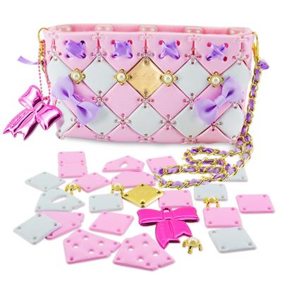 China Kids Playing Game Color Cute Girl Mini Purse Kids Purse For Making Your Own Purse for sale