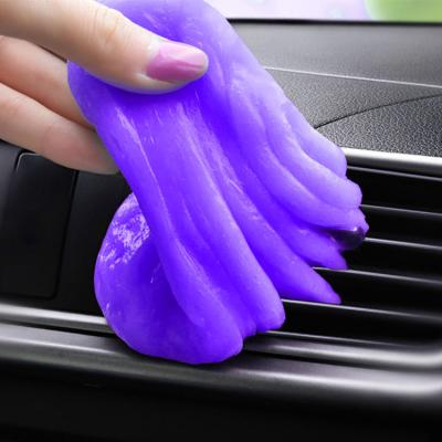 China 50g 80g 100g 160g 200g 1000g High Efficiency Non-Toxic Mud Gel Super Gel Non-Toxic Anti Dust Car Interior Cleaning Clean for sale