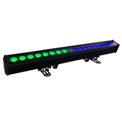 China Individual LED Controllable IP65 Waterproof 18x10W RGBWA 5 in 1 Pixel Bar Light LED Wall Seal for Parties for sale