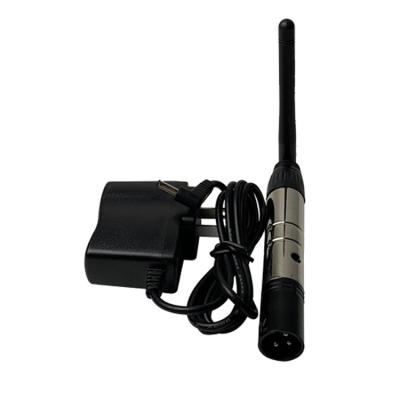 China Transmitter for 2.4G Wireless XLR 2.4G DMX Light Wireless Transmitter (Male) for sale