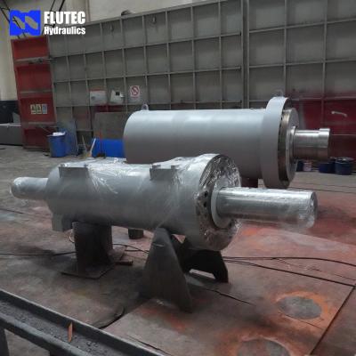 China 450*70*210 Hydraulic Cylinder Piston Cylinder  With Fixed Mounting Bayonet for sale