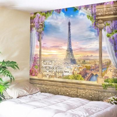 China Beautiful Decoraion Printed Customized Wall Hanging Art Tapestry Home Decor For Wholesale for sale