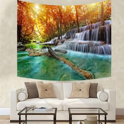 China Beautiful Decoraion Printed Wall Hanging Home Decor Art Tapestry Sublimation Advanced Customized For Wholesale for sale