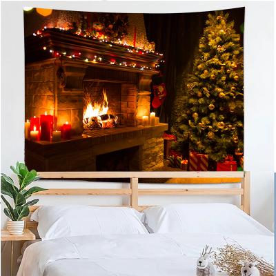 China Beautiful Chic Hot Selling Tapestry Christmas Decoration Tapestry Wall Hanging Decoraion Tapestry for sale