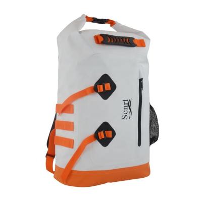 China Lightweight Desktop Cylinder Submersible Diving PVC Rafting Backpack Waterproof Sports Travel Dry Bag Kayaking for sale