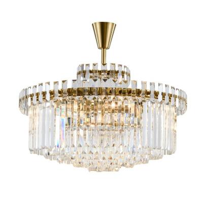 China Factory-Outlet Light High Efficiency 2021 New Crystal Luxury Chandelier for sale