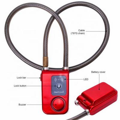 China Waterproof 5-Digit Passwords Bike Lock 800mm Combination Motorcycle Bicycle Cable Lock Electric Bicycle Chain Lock for sale