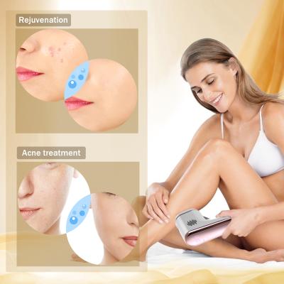 China 999000 Dropshipping Handheld Instantaneous Laser Pore Remover Painless IPL Women Hair Removal Device for sale