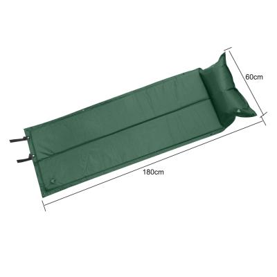 China TPU Nylon Inflatable Mattress Double Beach Mat Ultralight Folding Bed Travel Portable Camping Mat à venda