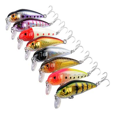 China ABS catfish luya bait beach fishing plastic hard bait floating 8G/7.1cm white bait tape horse mouth eat span for sale