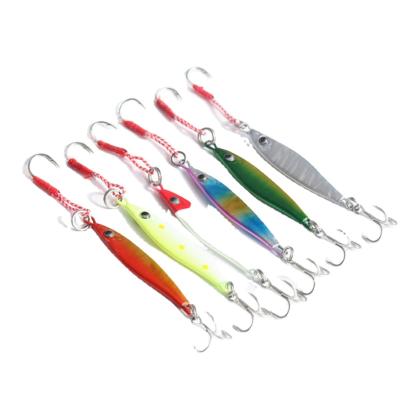 China PB China Made Freshwater Lake Salt Lake General Type Iron Plate Lead Fish Fishing Lures for sale