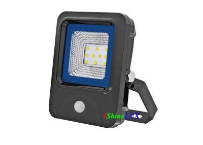 China 110LM / W Patented Waterproof LED Flood Lights 10W With Motion Sensor for sale