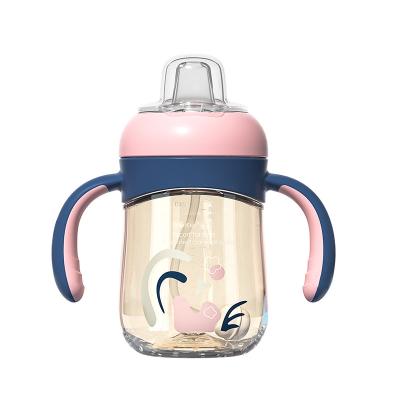 China Hot selling baby bottle BPA free high quality silicone baby born variable flow and easy carry for sale