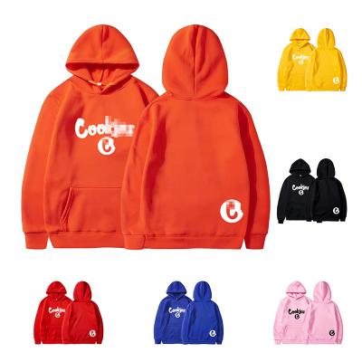 China Hot Selling Streetwear Men's Streetwear Pullover Cotton Polyester Unisex Cartoon Wilderness Cookie Unisex Oversized Sweatshirts Custom Logo Viable for sale