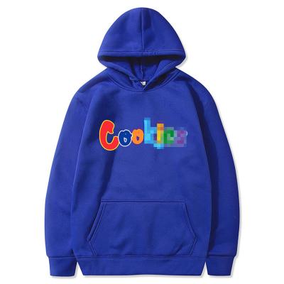 China High Quality Custom Viable Logo Cartoon Anime Backwoods Cookie Hoodies Cotton Polyester Pullover Oversized for sale