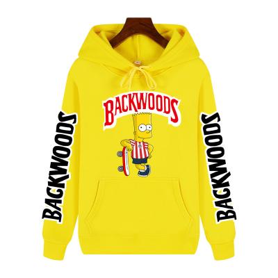 China Viable Wholesale Unisex Cartoon Pullover Wildwoods Cookie Mens Polyester Cotton Oversized Hip Hop Hoodies for sale