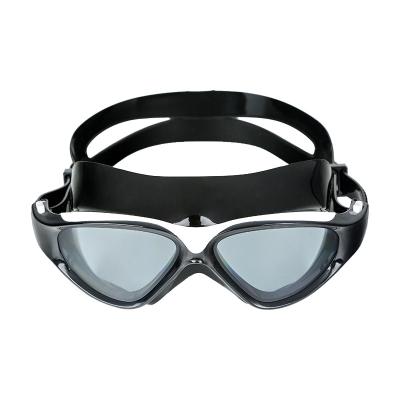 China Custom Logo Fashion Multicolor Super Transparent Anti-fog Swim Glasses for sale